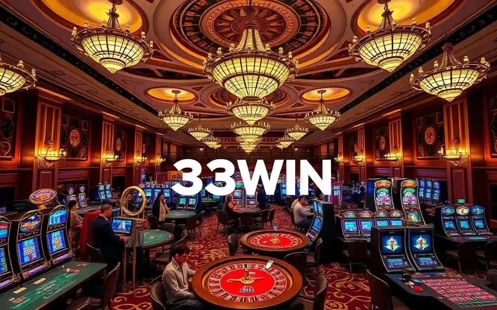 Trò chơi casino đa dạng tại 33win